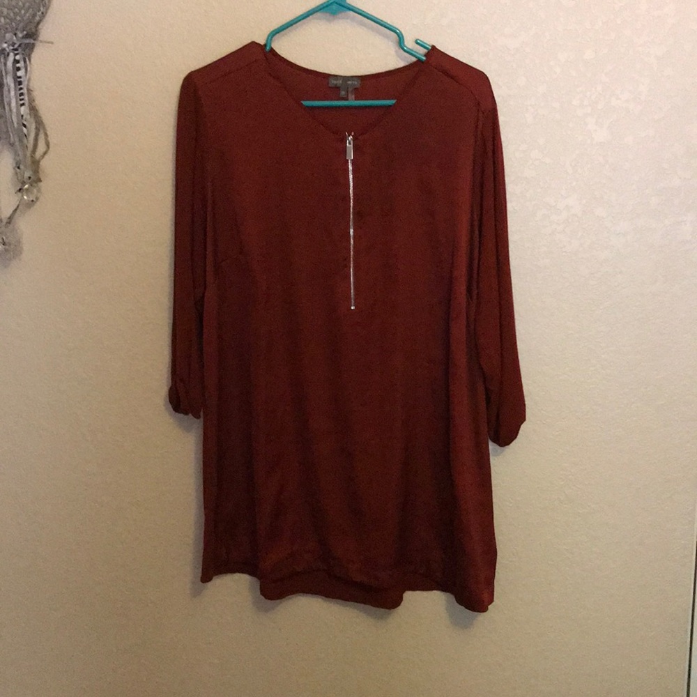 Maroon blouse